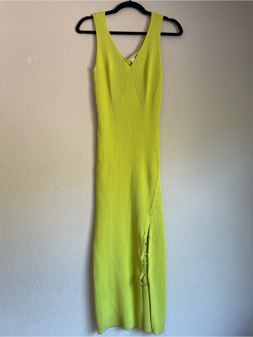 House of Harlow Ribbed Maxi Dress